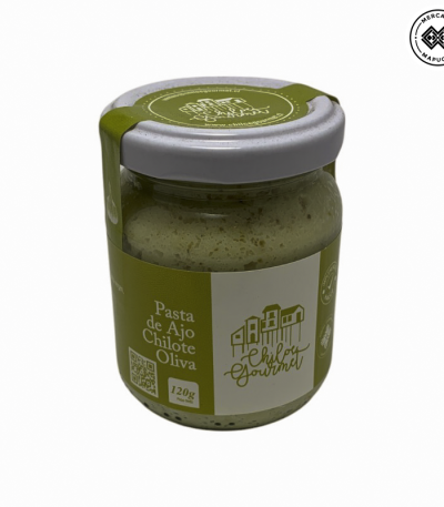 Pasta de Ajo Chilote Aceite de Oliva 120grs Chiloé Gourmet