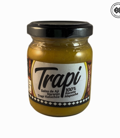 Salsa de ají amarillo, TRAPI KELUCHOZ, picor medio alto 110gr Willi Kitral