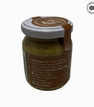 Pasta de Ajo Chilote al Pebre 120grs Chiloé Gourmet