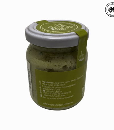 Pasta de Ajo Chilote Aceite de Oliva 120grs Chiloé Gourmet