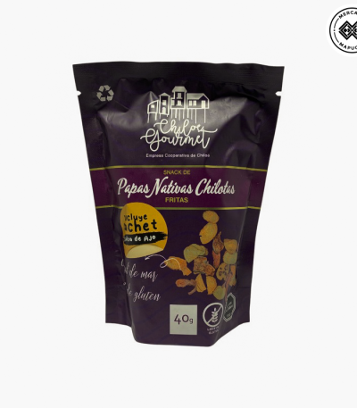 Snack de Papas Nativas Chilotas 40g Chiloe Gourmet