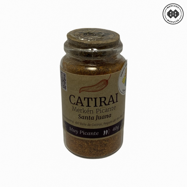 Merkén Muy Picante Frasco 40gr Catirai